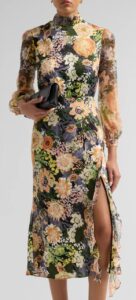 Image of sale on Adaline Floral Midi Dress