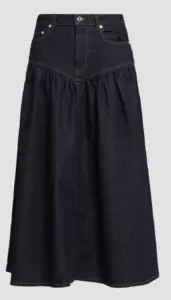 Image of sale on Stretch Denim Maxi Skirt