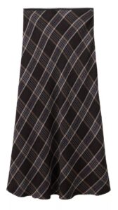 Image of sale on Women's Plaid-Print A-Line Midi Skirt