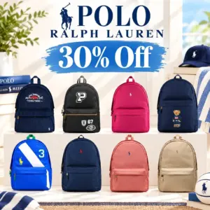 Image of sale on 30% Off Polo Ralph Lauren Backpacks!!