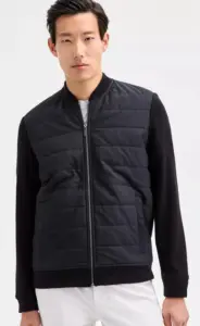 Image of sale on Men’s Long Sleeve Mixed Media Jacket