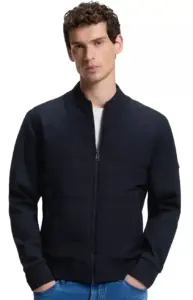 Image of sale on Men’s Cotton-Blend Zip-Up Padded Jacket