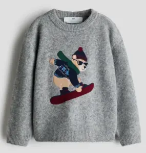 Image of sale on Sweater with Motif