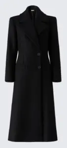 Image of sale on Wool-Blend Hourglass Coat