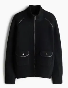 Image of sale on Oversized Cardigan with Zipper