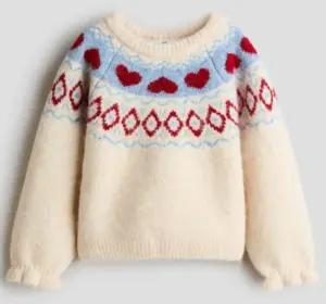 Image of sale on Jacquard-Knit Sweater