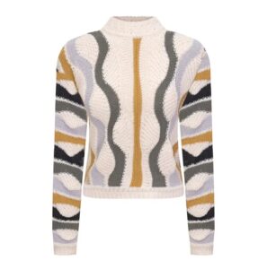 Image of sale on Long Mixed Media Cardigan