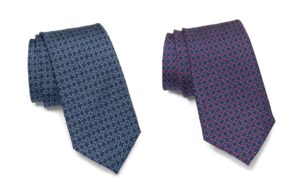 Image of sale on Fret & Square Silk Tie