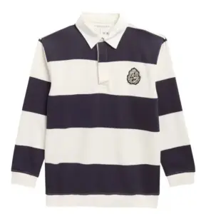 Image of sale on Kids’ Stripe Rugby Shirt Size 9-14