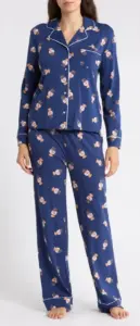 Image of sale on Notched Collar Pajamas
