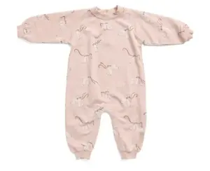 Image of sale on Infant Girls Poodle Print Raglan Sleeve Jumpsuit