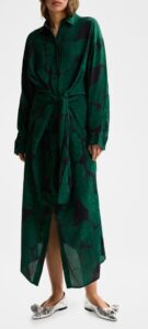 Image of sale on Kamila Tie-Waist Maxi Shirtdress