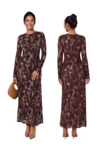 Image of sale on Mylah Long Sleeve Maxi Dress