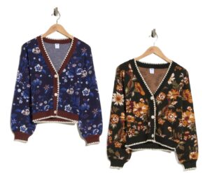 Image of sale on V-Neck Cardigan