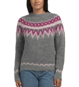 Image of sale on Raglan Fair Isle Sweater