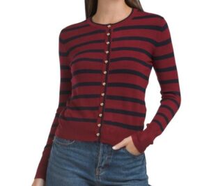 Image of sale on Striped Cardigan