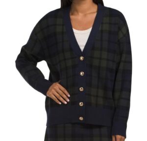 Image of sale on Plaid Cardigan